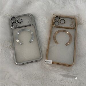 iPhone 17 Pro Max Cases Silver & Gold